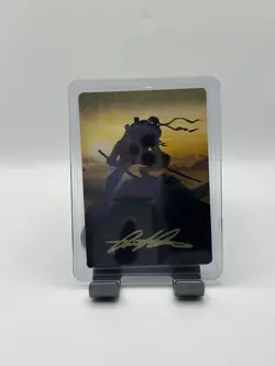 MTG, Leonardo, Sewer Samurai Art Card (20/54) (Gold-Stamped Signature) Pack fres - Image 1