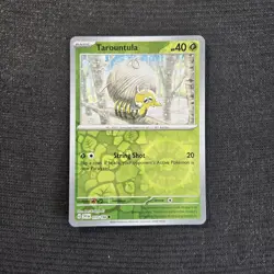 Pokemon TCG Scarlet & Violet Base Set Tarountula Reverse Holo Card 17/198 - Image 1