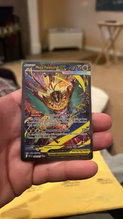 Mega Hawlucha EX Full Art Holo Rare Pokemon Card 283/217 250 HP 120+ Attack - Image 1
