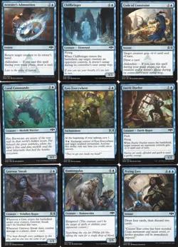 MTG - Ravnica Allegiance - Blue lot - 20 cards - NM - 2019 Magic - Image 1