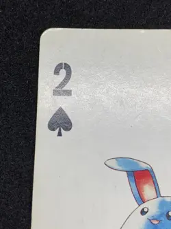 Azumarill Pokemon Playing Cards Silver Marill Japanese Vintage Nintendo Rare - Image 2