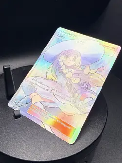 Lillie (Full Art) 147/149 Pokemon Sun & Moon Base Set Holo No Creases Nice Card - Image 3