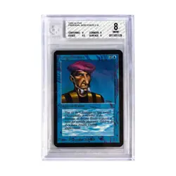 WotC Magic Graded Card Prodigal Sorcerer - Alpha - BGS 8 NM - Image 1