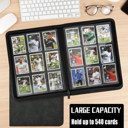 9 Pocket Card Binder,540 Pocket Trading Card Binders,Loading Pocket Collectible - Image 5