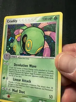 Pokemon TCG Cradily Ex Legend Maker 3/92 Holo Rare 2004 Lightly Played LP Card - Image 3