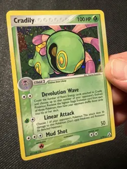 Pokemon TCG Cradily Ex Legend Maker 3/92 Holo Rare 2004 Lightly Played LP Card - Image 4