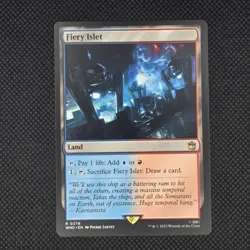 Fiery Islet 278 Rare Universes Beyond: Doctor Who Magic: The Gathering NM - Image 1