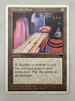 Ashnod's Altar x1 MTG Chronicles 1x Magic Very Good Light Play VG LP - Image 1