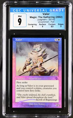 VALOR Judgment Foil U CGC 9 MTG [Nostalgium] - Image 1