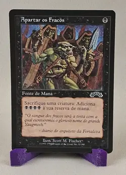MTG Culling the Weak Exodus PORTUGUESE NM PreModern OldSchool Pauper Ritual - Image 1