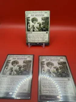 MTG Pest Infestation 0030 Outlaws of Thunder Junction: Breaking News NM - Image 3