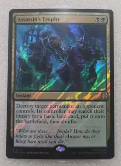 Assassin's Trophy (Surge Foil) Commander: Teenage Mutant Ninja Turtles Foil 0055 - Image 1