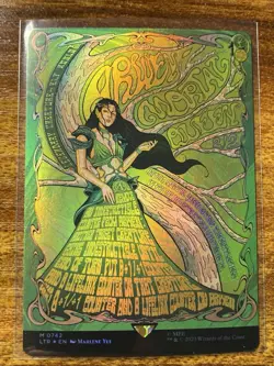 MTG✨ARWEN, MORTAL QUEEN (Borderless Poster Full Art) FOIL✨LTR - Showcase MINT - Image 1