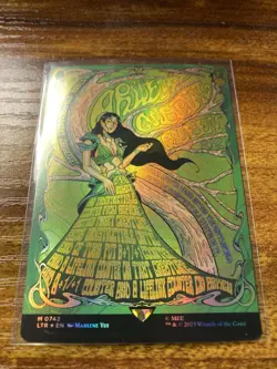 MTG✨ARWEN, MORTAL QUEEN (Borderless Poster Full Art) FOIL✨LTR - Showcase MINT - Image 5