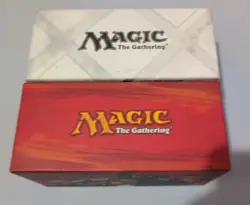 2 EMPTY Fat Pack Boxes, MTG 2015 Core, Khans of Tarkir - Magic The Gathering - Image 2