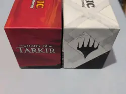 2 EMPTY Fat Pack Boxes, MTG 2015 Core, Khans of Tarkir - Magic The Gathering - Image 3