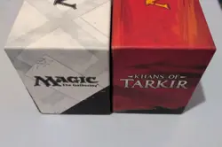 2 EMPTY Fat Pack Boxes, MTG 2015 Core, Khans of Tarkir - Magic The Gathering - Image 4