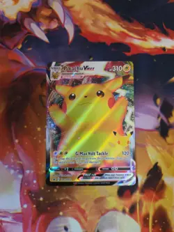 Pokemon Pikachu VMAX SWSH062 Celebrations Sword & Shield Black Star Promo Card - Image 1