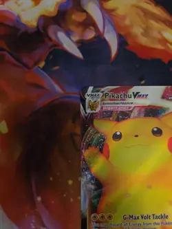 Pokemon Pikachu VMAX SWSH062 Celebrations Sword & Shield Black Star Promo Card - Image 2