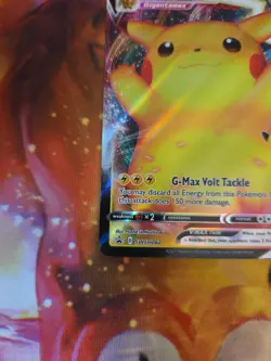 Pokemon Pikachu VMAX SWSH062 Celebrations Sword & Shield Black Star Promo Card - Image 5