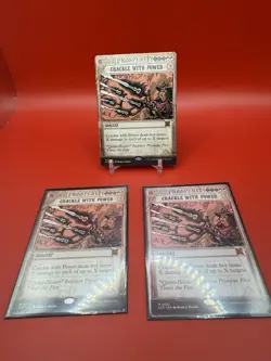 MTG Crackle With Power 0022 Outlaws of Thunder Junction: Breaking News NM - Image 3