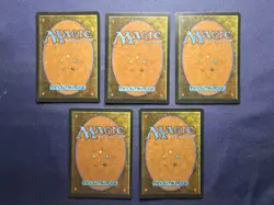 Swamp - 1994 Magic the Gathering MTG Revised LOT of 5 - Free Shipping! - Image 2
