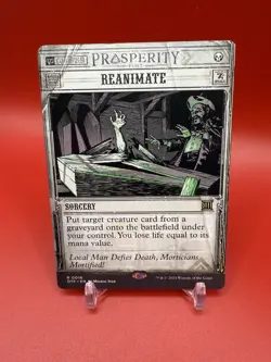 MTG Reanimate 0018 Outlaws of Thunder Junction: Breaking News NM - Image 1