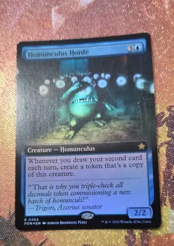 Homunculus Horde (Extended Art) Foundations Foil - Image 1