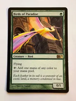 Birds of Paradise R Magic 2010 (M10) 168 - Magic the Gathering TCG - Image 1