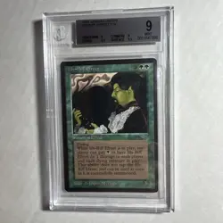 MTG Arabian Nights Ifh-Biff Efreet BGS 9 Quad++ Mint w/ x2 9.5 subs 1993 - Image 1