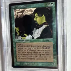 MTG Arabian Nights Ifh-Biff Efreet BGS 9 Quad++ Mint w/ x2 9.5 subs 1993 - Image 3
