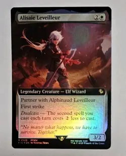 Alisaie Leveilleur Extended Art Final Fantasy Commander MTG NM Foil Magic - Image 1