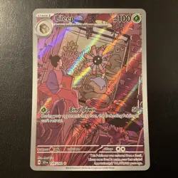 Pokemon TCG Lileep Illustration Rare SV07: Stellar Crown 145/142 NM - Image 1
