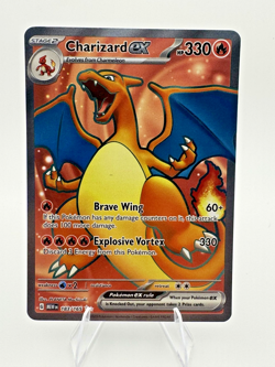 Charizard ex 183/165 Pokemon Sv: Scarlet & Violet 151 Ultra Rare Full Art Holo - Image 1