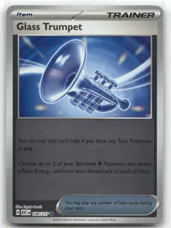 Glass Trumpet 189/217 Reverse Holo ME: Ascended Heroes Trainer Pokemon TCG - Image 1