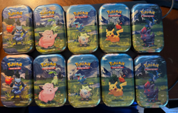 Pokemon Ascended Heroes Mini Tins - 2 Complete Art Sets Sealed - Lot of 10 - Image 1