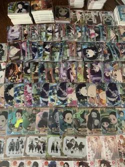DEMOM SLAYER CCG Anime Card Lot Of ~500 Trading Cards - Image 1