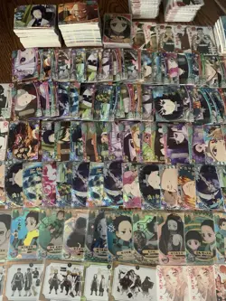 DEMOM SLAYER CCG Anime Card Lot Of ~500 Trading Cards - Image 2
