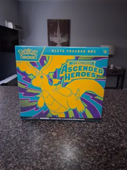 Pokemon TCG Ascended Heroes Elite Trainer Box ETB Factory Sealed - Image 1