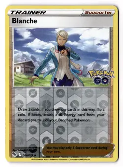 Blanche 064/078 Pokemon GO Reverse Holofoil LP - Image 1