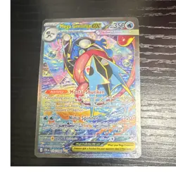 Nintendo Mega Greninja EX 116/086 XY Secret Rare Holo Full Art English - Image 1
