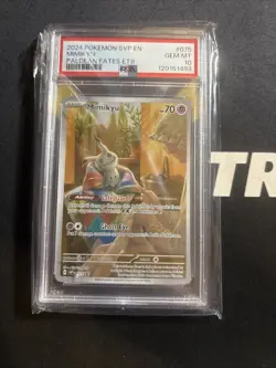 2024 POKEMON SVP EN-SV BLACK STAR PROMO #075 MIMIKYU PSA 10 - Image 1
