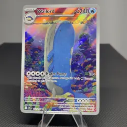Pokemon Sv09: Journey Together Wailord 162/159 Holo Illustration rare MINT - Image 1