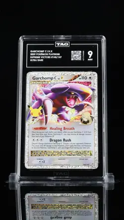 ‼2009 Pokemon #145 Garchomp C Lv.X Supreme Victors TAG GRADE 9! SHIPS FAST💨 - Image 1