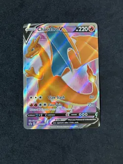 Charizard V SWSH050 Pokemon Sword & Shield Black Star Promo NM - Image 1