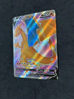 Charizard V SWSH050 Pokemon Sword & Shield Black Star Promo NM - Image 2