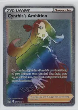 Cynthia's Ambition SE Pokemon Sword & Shield Brilliant Stars #178 - Image 1
