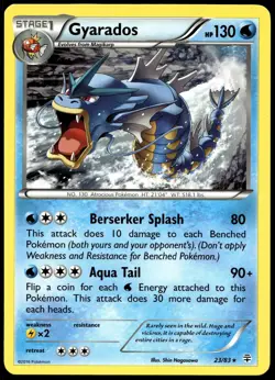Gyarados 23/83 Rare Generations Pokemon Near Mint - Image 2