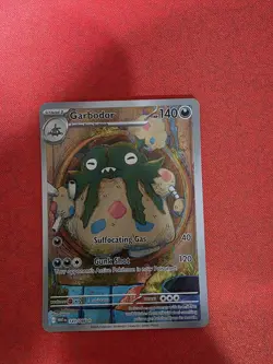 Pokemon Garbodor 141/086 White Flare Illustration Rare Holo Stage 1 English 2025 - Image 2
