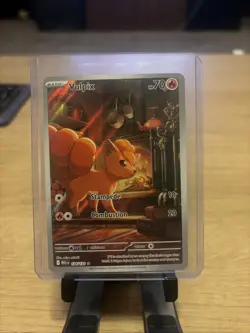 Pokemon TCG Vulpix #138/132 ME01: Mega Evolution Illustration Rare - Image 1